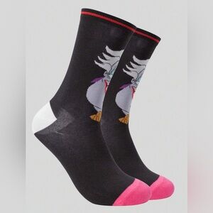 •Keep it Villainous• Ursula Disney Villains Graphic Unisex Socks 3 for $21
